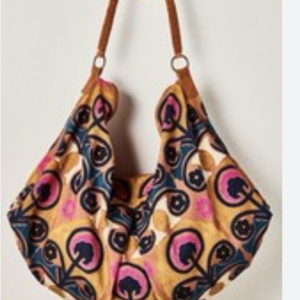 Gorgeous, Free People Hypnotized Slouchy Tote❤️ NWOT - Picture 8 of 12